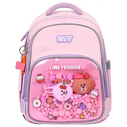 Рюкзак шкільний  ортопедичний шкільний напівкаркасний Yes Line Friends Dreamy S-91M - мініатюра 2
