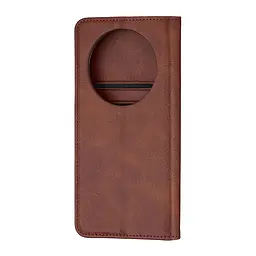 Чохол-книжка Premium Xiaomi Redmi 14C 4G/Redmi 14R/Redmi A3 Pro/Poco C75 4G Dark Brown - мініатюра 3