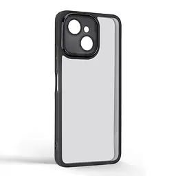 Защитный чехол для TECNO Spark 40C 4G, Shade, черный, TPU+PC, матовый, защита всего корпуса, панель-накладка, противоударный, с высокими бортами, амортизирует удары при падениях, ArmorStandart (ARM87234) - мініатюра 2