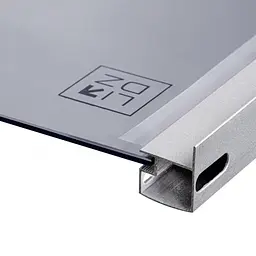 Душова кабіна Lidz Latwa SC80x80.SAT.HIGH.GR, скло тоноване 4 мм без піддону - мініатюра 4