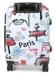 Валіза Worldline Airtex 809/new-paris різнокольоровий розмір маленький S - мініатюра 4