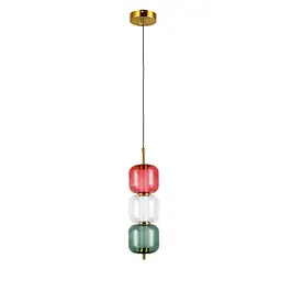 Світильник підвісний LED Levistella 800P3151 (110*300) RCG, 5W, комбінований плафон, сучасний стиль для дому