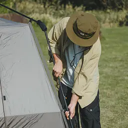 Намет чотиримісний для кемпінгу Naturehike Cape Series 5.2 (CNK2450WS037) сіро-коричневий - мініатюра 8