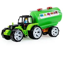 Трактор BAMS+бочка Bamsic 007/13 Салатовий shop (2000999376436)