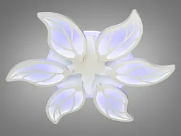 Стельовий світильник LED Diasha 8028/6WH, 105W, 3200K-6000K, акрил, сучасний стиль з диммером - мініатюра 7
