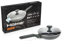 Сковорода універсальна Holmer Modern з кришкою 24 см FP-22724-SGMGL - мініатюра 9