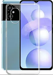 Чохол Silicone Case WS Xiaomi Redmi Note 11R / Poco M4 5G Прозорий