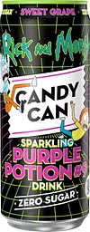 Газований напій Candy Can Rick and Morty Purple Potion Sugar Free зі смаком винограду 330 мл
