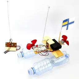Електромеханічний конструктор Морський дрон 149272 з пультом керування - мініатюра 2
