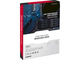 Пам'ять для настільних комп'ютерів Kingston FURY 96 GB (2x48GB) DDR5 6400 MHz Renegade Silver (KF564C32RSK2-96) - мініатюра 6