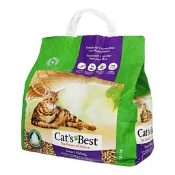 Наповнювач Cat's Best Smart Pellets для довгошерсних котів деревний 5 л/2.5 кг - мініатюра 2