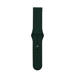 Ремінець Silicone 20mm Samsung Watch Active/Galaxy S4 42/44mm/Gear S2 Classic/Xiaomi Amazfit Green F