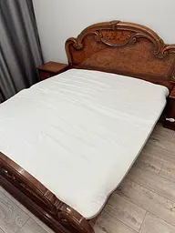 Тонкий ортопедичний матрац топер 180x200 см білий 3,55 кг (90660001) - мініатюра 8