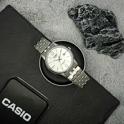 Чоловічий годинник Casio MTS-110D-7A Сріблястий ( AT1141-0119 ) - мініатюра 5