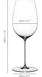 Келих для червоного вина Riedel Superleggero Bordeaux Grand Cru 953 мл (6425/00) - мініатюра 3