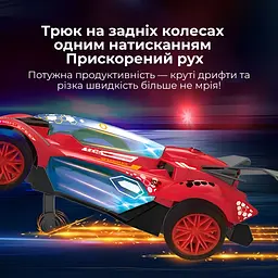 Дитяча машинка на радіокеруванні Трюкова машинка RX3-1 на пульті керування - мініатюра 10