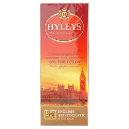 Чай Hyleys English aristocratic 50 г (25 шт. x 2 г) - мініатюра 2