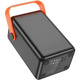 Портативна батарея Power Bank Hoco J110A Powerful PD65W LCD/Lamp 60000mAh Black - мініатюра 5