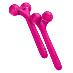 Електронний звуковий ролик для обличчя GESKE Sonic Facial Roller 4 в 1 бузковий - мініатюра 4