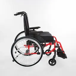 Середньоактивне крісло колісне Invacare Action 4 NG HD (Action 4 NG-1792) - мініатюра 2