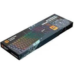 Клавіатура Canyon Cometstrike GK-55 RGB USB UA Black (CND-SKB55-US) - мініатюра 5