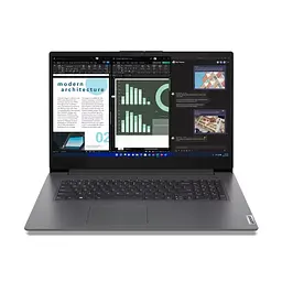 Ноутбук Lenovo V17-G4 17.3' FHD IPS AG, Intel і7-1355U, 16GB, F512GB, UMA, DOS, сірий (83A2001WRA)