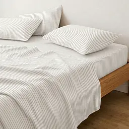 Підковдра полуторна з вареної бавовни 160х220 SAND STRIPE COSAS (2200000049148) - мініатюра 3