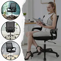 Офісне крісло Yato Middle Black (100006) - мініатюра 9