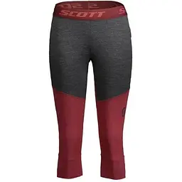Термоштани Scott W Defined Merino Red/Dark Grey S (1081-277794.7051.006)