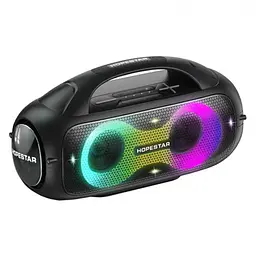Колонка bluetooth HOPESTAR A50PARTY LED чорний