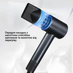 Фен Xiaomi Showsee A18 Black - мініатюра 3