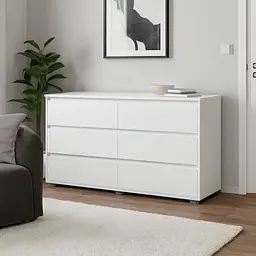 Комод Тіна Orange-Line 1400 Білий 1400x400x773 - мініатюра 2