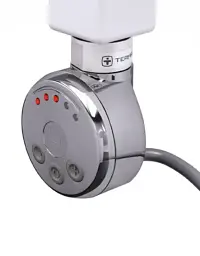 ТЕН для рушникосушки Terma MEG з електронним термостатом 1000W Chrome + трійник 30412 - мініатюра 10