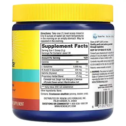 Підтримка слизової оболонки кишківника Renew Life IntestiNew Intestinal Lining Support Formula 162 г - мініатюра 2