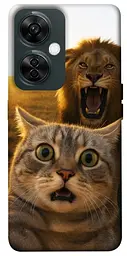 Чохол Demsky Shocked cat and lion для OnePlus Nord CE 3 Lite