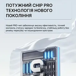 Блок живлення Essager Mini 30W USB type-C PD 3.0, QC 3.0 (чорний) - мініатюра 3