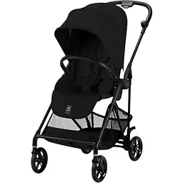 Коляска Cybex Melio Carbon B Magic Black з бампером (525000001)
