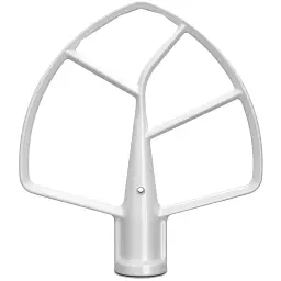 Насадка-лопатка KitchenAid 5KSMBLWF для міксера з підйомною чашею 5,6 л 6,6 л біла