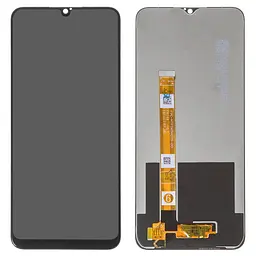 Дисплей для Realme 5i, 6i, чорний, без рамки, Original (PRC), RMX2030, RMX2040