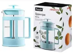 Френч-прес ARDESTO тіфані 800мл Fresh блакитний