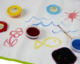 Багаторазовий килимок для малювання Crayola Mini Kids з фарбами (81-1528) - мініатюра 2