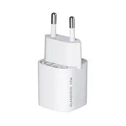 Мережевий зарядний пристрій 33W GAN 2-PORT TYPE-C + USB (TC-099BPQ33) - мініатюра 3