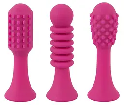 Кліторальний вібратор Sweet Smile Spot Vibrator With 3 Tips 17.9 см рожевий - мініатюра 8