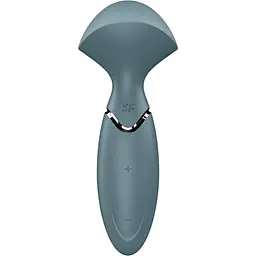 Вібромасажер Satisfyer Mini Wand-er Grey - мініатюра 6