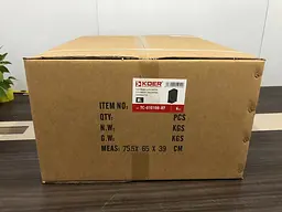 Відро для сміття з плавним закриттям прямокутне Koer TC-010108-07 8 л graphite KR5591, Графит - мініатюра 2