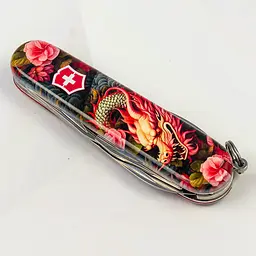 Ніж Victorinox Spartan Zodiac 91мм 12функ Китайський зелений дракон - мініатюра 2