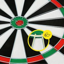 Дартс класичний Cornix Dartboard Game 2 в 1 40.5 см + 2 комплекти дротиків XR-0392 - мініатюра 11