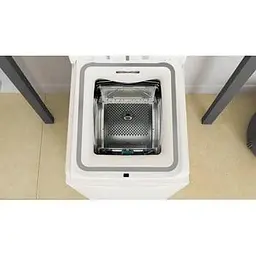 Пральна машина Whirlpool TDLR 60210 UA вертикальна 6 кг швидкість віджиму 1200 об/хв дисплей клас енергоспоживання A+++ 90x40x60 см White - мініатюра 4