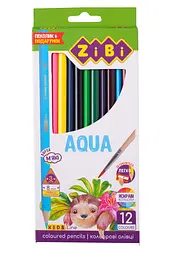 Олівці акварельні Kids Line, 12 кольорів