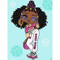 Картина за номерами "L.O.L. Surprise! Tweens Hoops Cutie" KHO6285, 30х40 см
